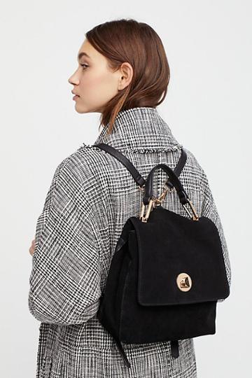 Century Suede Backpack By Modaluxe At Free People